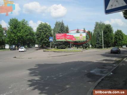 Билборд A в Ровно Самчука вул. - вул. Василя Червонія (Гагаріна)., правий фото 1
