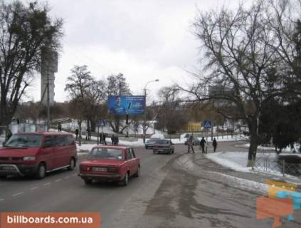 Билборд B в Ровно Володимира вул. - Пластова вул. (колиш. Остафова вул.) фото 1
