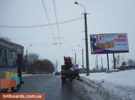 Билборд A в Ровно Богоявленська вул. (колиш. Черняка вул.) - Коновальця вул. фото 1