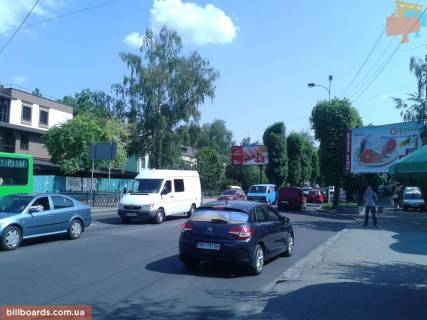 Білборд, Бігборд (Борд)  B у Рівному Чорновола вул. / Бандери вул. Фото 1
