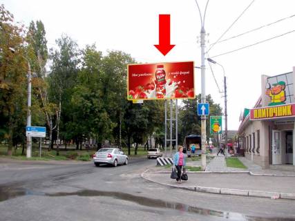 Billboard A in Sumi Banderi st. (kol. Baumana st.) - Illins'ka st., Avtovokzal, magazin "Ambar" Photo 1