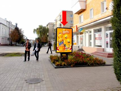 Ситилайт A в Сумах, 1.8x1.2  Сурогінський пров. (9-го Травня пров.)., 4 / Воскресенська вул. (кол. Фрунзе вул.), біля магазину "Мобілочка" фото 1