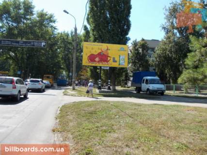 Білборд, Бігборд (Борд)  A у Сумах Кондратьєва вул. (Колиш. Кірова вул.) - Лихвинська Стінка вул. (Гамалія)., З центру Фото 1