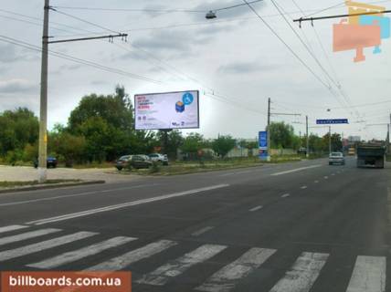 Билборд B в Сумах Героїв Крут вул. (колиш. Черепіна вул.), 36, навпроти фото 1