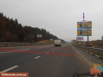 Билборд B в Киеве Житомирська траса 20 км. - Стоянка, в сторону Житомира фото 1