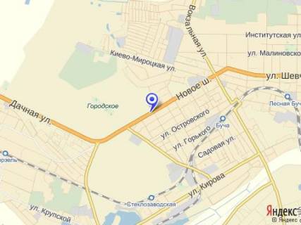 Билборд B в Буче Траса Київ-Ковель, км 29 + 950 - Нове шосе, 48, з Києва схема