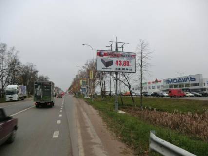 Билборд A в Буче Траса Київ-Ковель, км 29 + 950 - Нове шосе, 48, з Києва фото 1