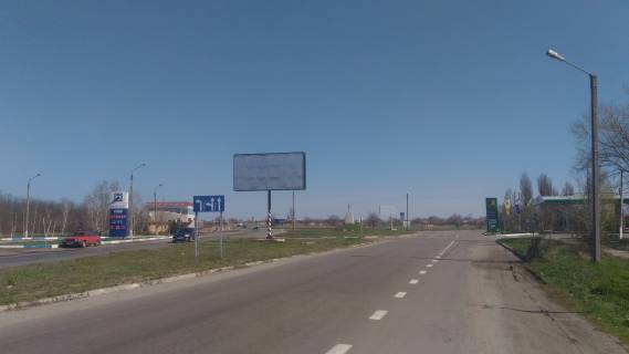 Билборд A в Токмаке Хмельницького вул., в'їзд із Запоріжжя, пост ДАІ фото 1