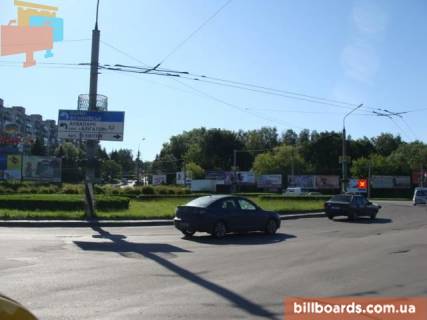 Билборд A в Тернополе Бандери пр. - Збаразьке шосе - Збаразьке кільце, в сторону центру фото 1