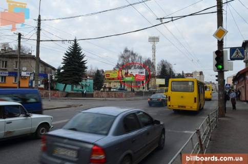 Билборд B в Тернополе Бандери пр. - Шухевича вул., правий фото 1