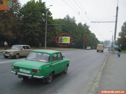 Білборд, Бігборд (Борд)  B у Тернополі Бандери ін., Біля парку Національного відродження Фото 1