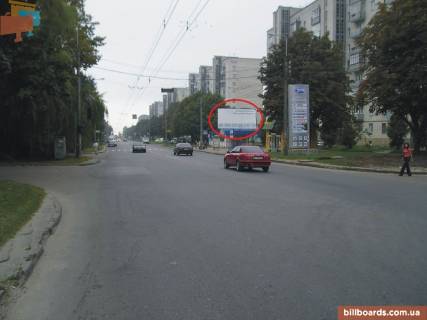 Білборд, Бігборд (Борд)  A у Тернополі Українки вул., 8 Фото 1