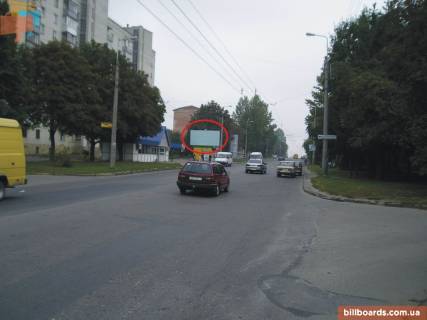 Білборд, Бігборд (Борд)  B у Тернополі Українки вул., 8 Фото 1