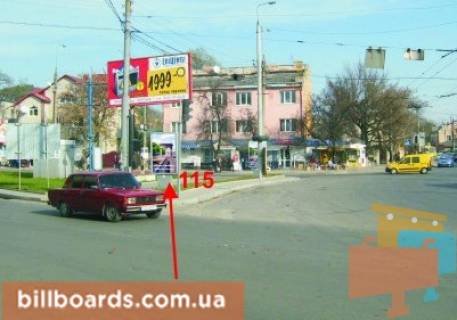 Ситилайт B в Тернополе Бродовская ул. / Крушельницкой ул. фото 1