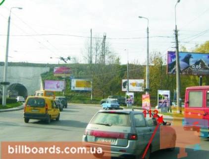 Ситилайт A в Тернополе Бродовская ул. / Крушельницкой ул. фото 1
