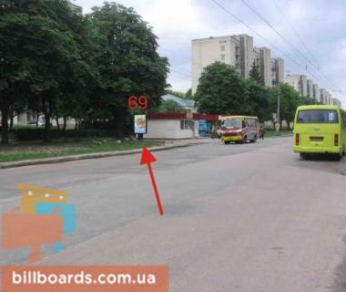Ситилайт B в Тернополе Украинки ул., 16, возле остановки фото 1