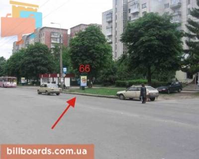Ситилайт A в Тернополе Украинки ул., 16, возле остановки фото 1