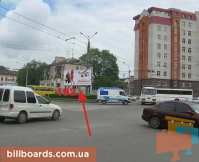 Білборд, Бігборд (Борд)  A у Тернополі Торговиця вул. (Живова). / Микулинецкая ул., кольцо Фото 1