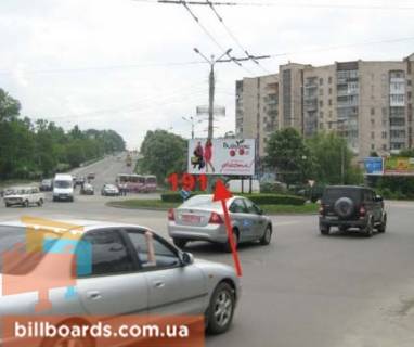 Билборд A в Тернополе Торговиця вул. (Живова). / Микулинецька вул., кільце фото 1