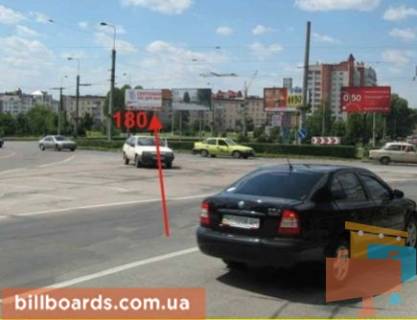 Билборд B в Тернополе Злуки пр. / Коновальца ул., кольцо фото 1
