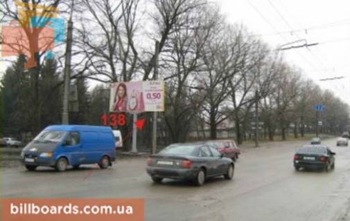 Білборд, Бігборд (Борд)  B у Тернополі 15-го Апреля ул. / Злуки пр. / Купчинского ул., возле ТЦ "Мандарин", супермаркета "Сильпо" Фото 1