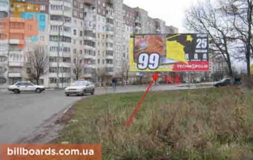 Білборд, Бігборд (Борд)  A у Тернополі Симоненко ул. / Морозенко ул. Фото 1