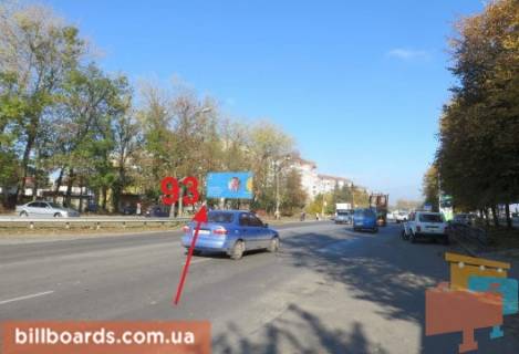 Билборд B в Тернополе 15-го Апреля ул., возле рынка "Орион", АЗС "ОККО" фото 1