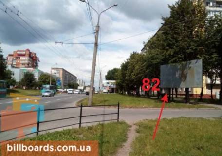 Билборд A в Тернополе 15-го Апреля ул., возле ТЦ "Мандарин", супермаркета "Сильпо" фото 1