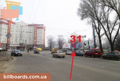 Билборд A в Тернополе Торговиця вул. (Живова) / Микулинецкая ул., кольцо, из центра фото 1
