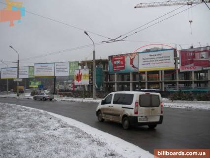 Билборд A в Тернополе Збаразьке шоссе- Бандери пр. - Підволочиськ шосе фото 1