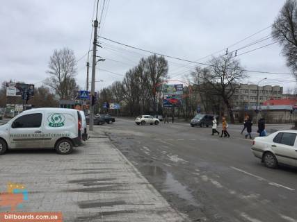 Білборд, Бігборд (Борд)  A у Тернополі Торговиця вул. (Живова). - Шашкевича вул., Верхній Фото 1