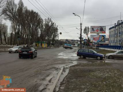 Билборд A в Тернополе Збаразька вул. - Лозовецкая вул. - Фабрична вул., нижній фото 1