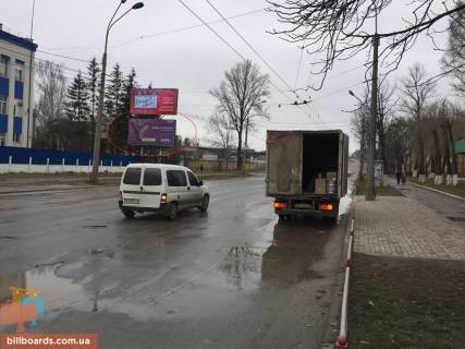 Билборд B в Тернополе Збаразька вул. - Лозовецкая вул. - Фабрична вул., нижній фото 1
