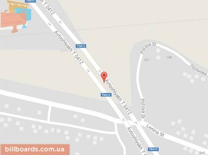 Билборд A в Каменское (Днепродзержинск), 6х3  мостовий перехід через р. Дніпро (на розділовій смузі)(8) рух з правого на лівий берег схема