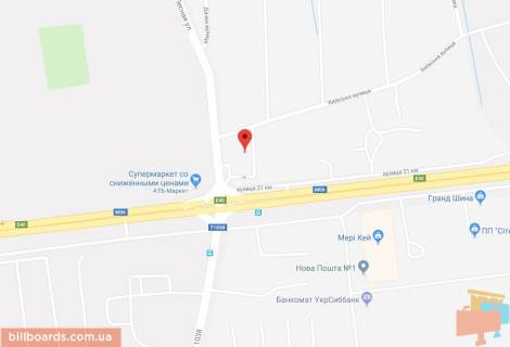Сiтiлайт A у  Траса Київ-Житомир км 21 + 000, с. Стоянка, з Кіева__Размещается тільки ВІНІЛ схема
