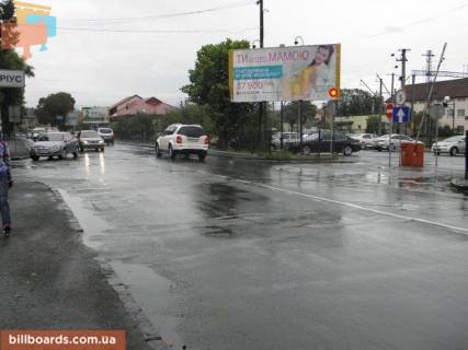 Билборд A в Ужгороде Стаціонарних сис вул. - Тихого вул. фото 1