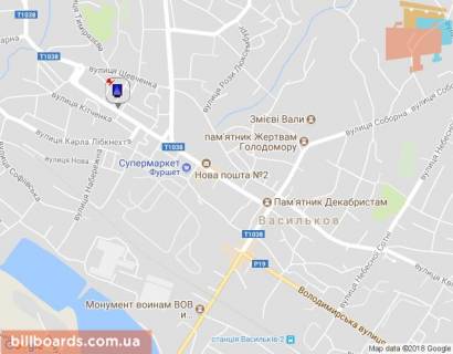 Ситилайт B в Василькове Грушевського вул., 28 схема