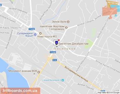 Сiтiлайт B у Василькові Соборна вул., 93 схема