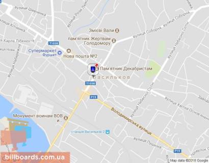 Сiтiлайт A у Василькові Соборна вул., 60 схема