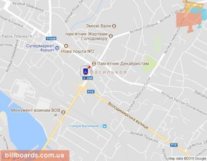 Сiтiлайт A у Василькові Соборна вул., 64 схема