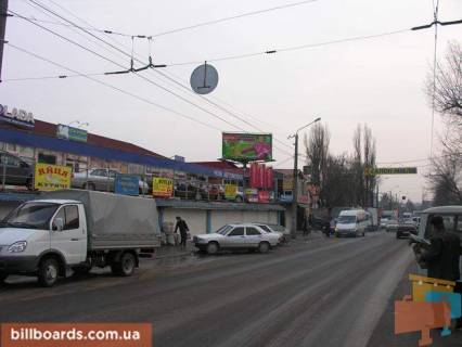Билборд B в Виннице Привокзальна вул., 16, біля оптового ринку "Вокзальний", від залізничного вокзалу фото 1