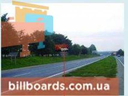 Білборд, Бігборд (Борд)  B у Вінниці Хмельницьке шосе, біля знака "Вінниця", в центр Фото 1