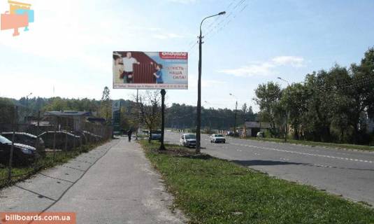 Билборд B в Виннице Юності пр. / Первозванного вул. (колиш. Стахурського вул.), з центру фото 1