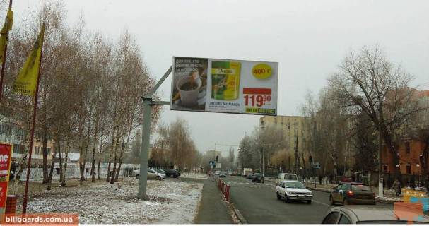 Білборд, Бігборд (Борд)  B у Вінниці Стрілецька вул. (Колиш. Червоноармійська вул.), 12, в центр Фото 1