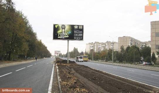 Билборд A в Виннице Барське шосе / Стельмаха вул., роздільник, з центру фото 1