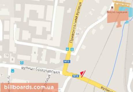 Prismatron, Prism  in Vinnytsia Braclavskaa st. (byvs. Ostrovskogo st.) / Privokzal'naa st. / Lebedinskogo st. - 79056 scheme