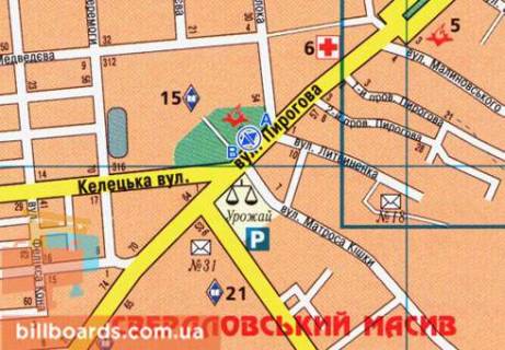 Скролер, Скрол B у Вінниці, 2.3x3.14  Пирогова вул., 56 - 480530 схема