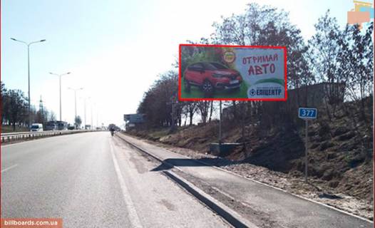 Билборд A в Виннице Хмельницьке шосе / Мирна вул., 8А, навпроти фото 1