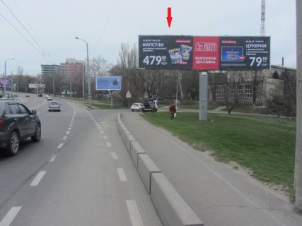 Билборд + в Одессе, 3x6  Грушевського вул., біля моста, (1), лівий фото 1