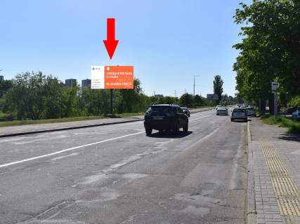 Билборд B в Киеве, 3x6  Закревського вул., 15, навпроти, в бік просп. Червоної Калини (Володимира Маяковського) фото 1